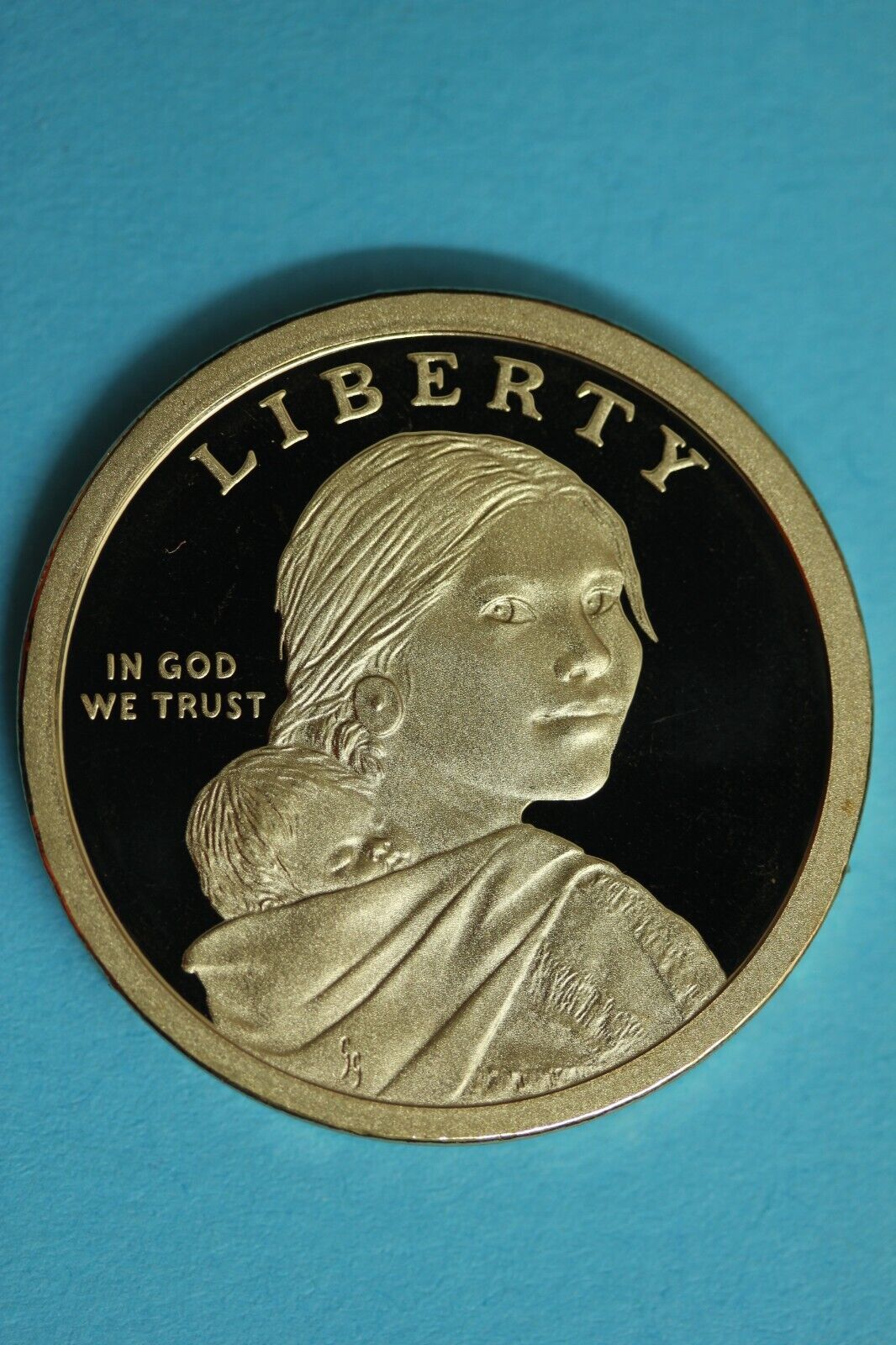 Gem Proof 2013 S Sacagawea Dollar Ultra Deep Cameo Exact Coin Pictured TOM 15