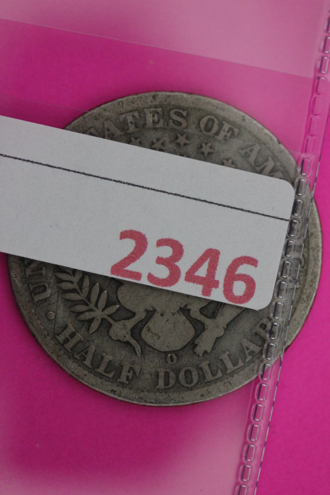 1905 O Barber Liberty Silver Half Dollar Guaranteed Authentic Genuine Coin 2346