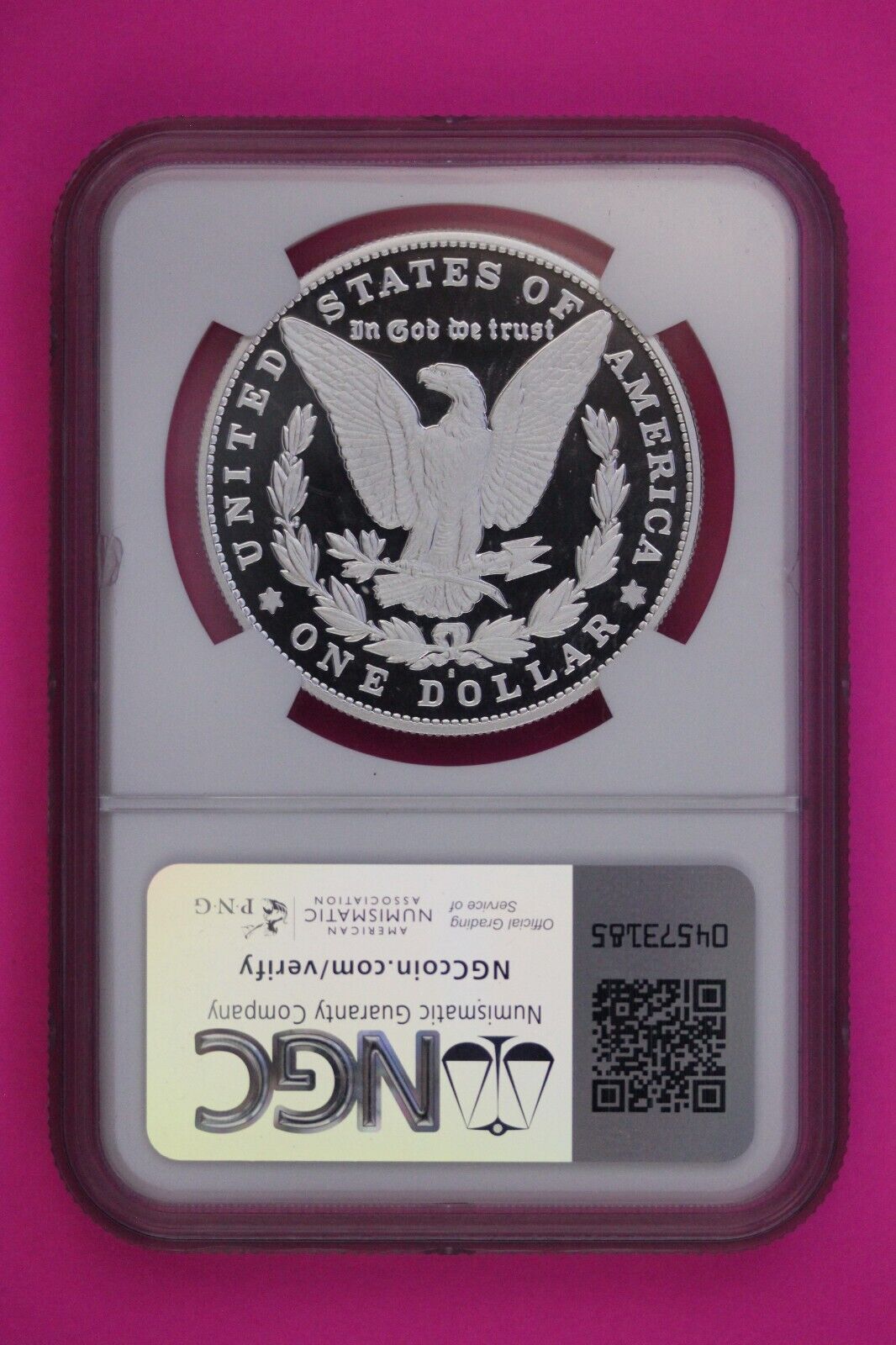 2023 S 10 (PR 70) Morgan Silver Dollar NGC Graded Certified Authentic Slab 89