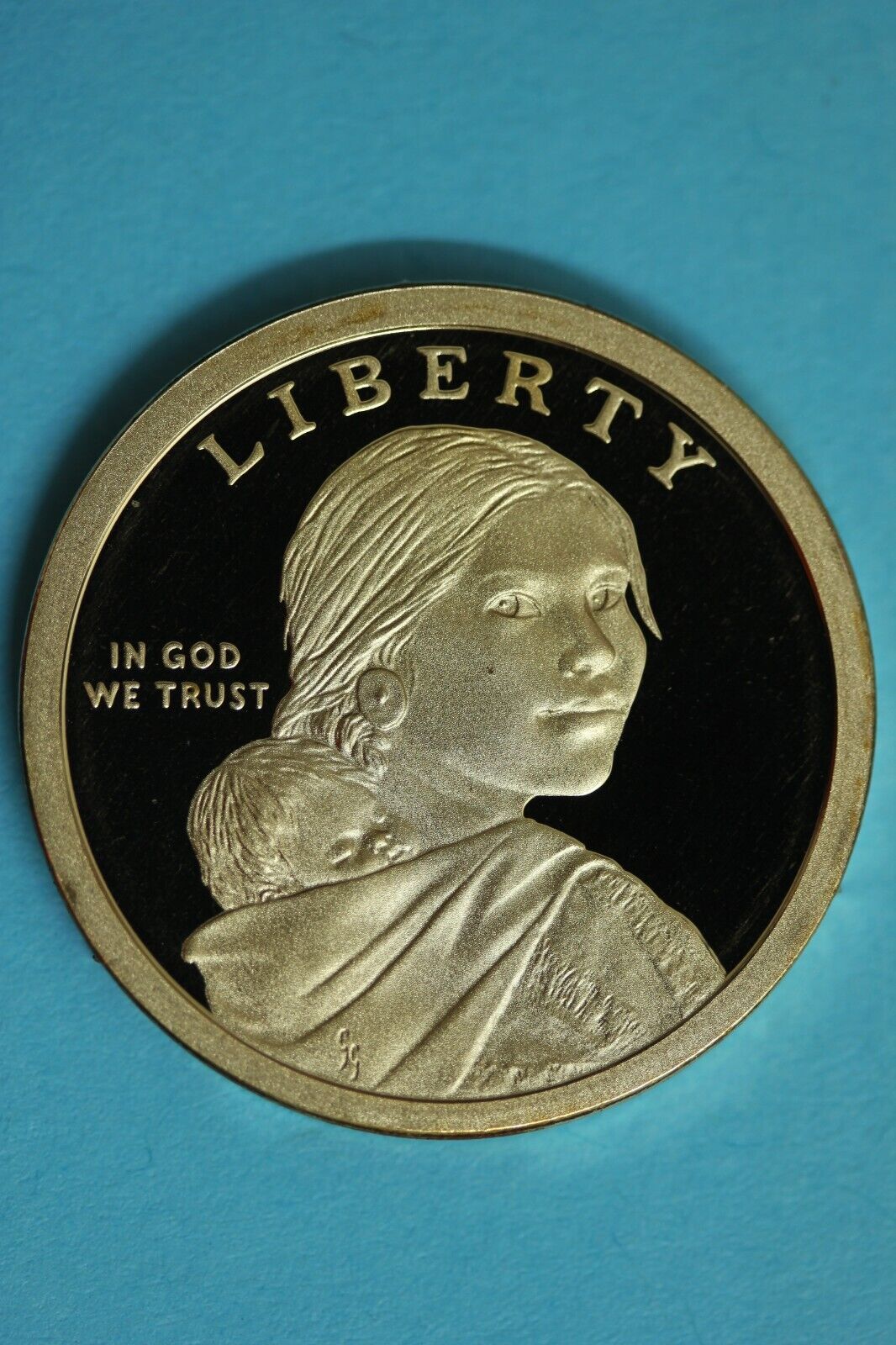 Gem Proof 2013 S Sacagawea Dollar Ultra Deep Cameo Exact Coin Pictured TOM 09