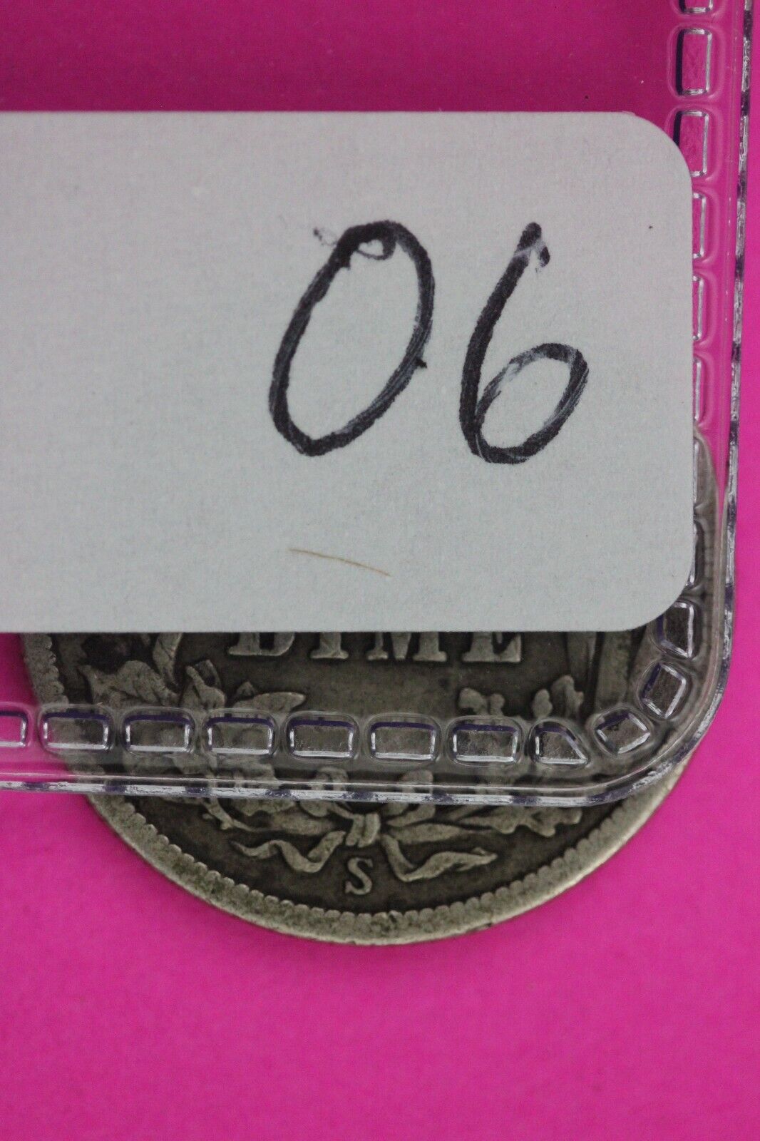 High Grade 1912 S Barber Liberty Dime Semi Key Date Silver Coin Philadelphia 06