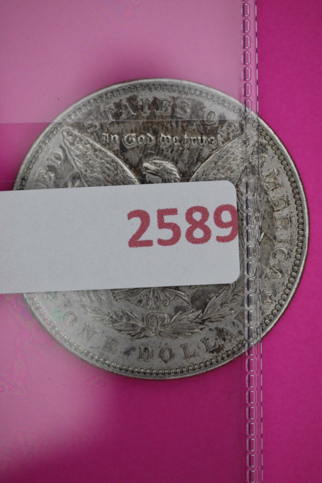 1892 P Morgan Liberty Silver Dollar Guaranteed Authentic & Genuine Coin 2589