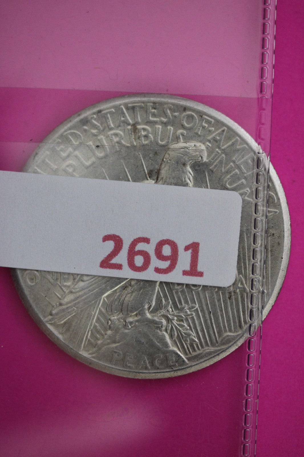 1927 P Peace Lady Liberty Semi Key Date Silver Dollar Guaranteed Authentic 2691