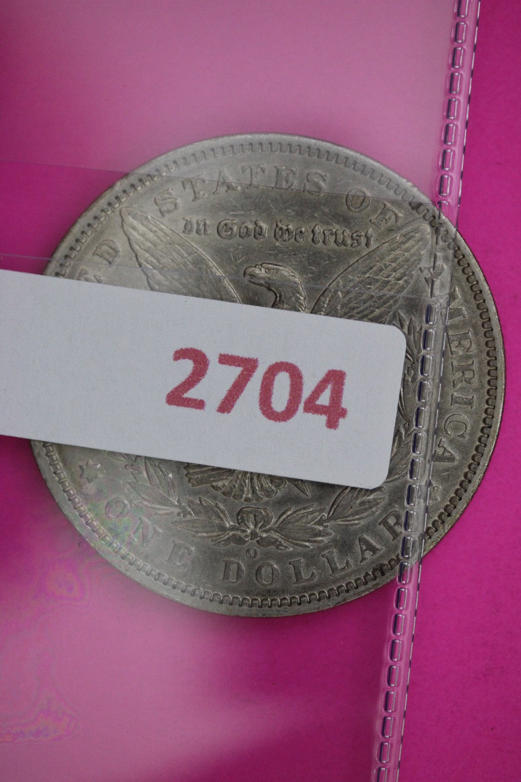 1894 O Morgan Lady Liberty Silver Dollar Guaranteed Authentic & Genuine 2704