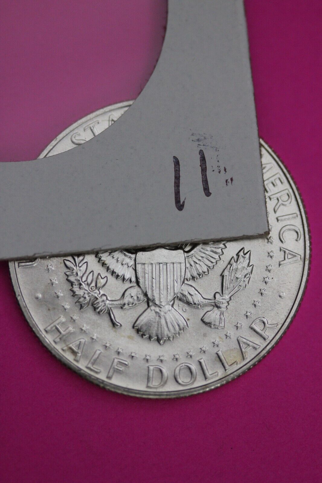 Gem BU 1968 D John F Kennedy Half Dollar 40% Silver Same Coin In Pics TOM 11
