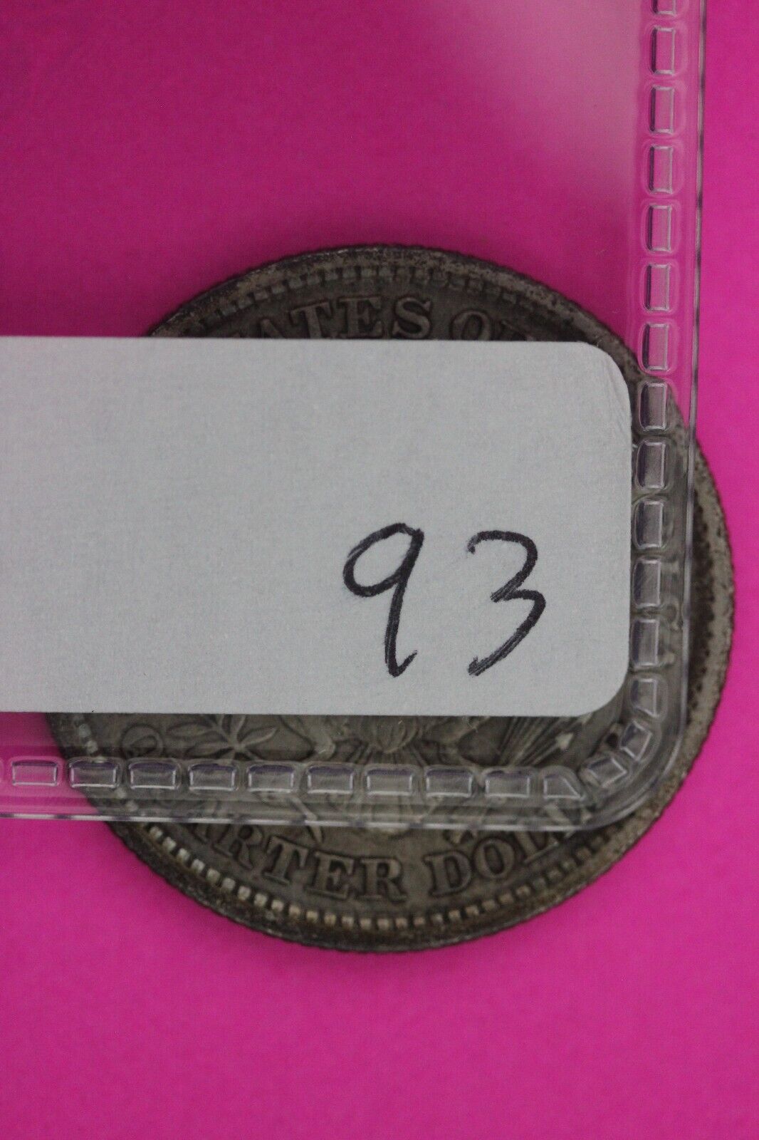 Toned High Grade 1899 P Barber Liberty Silver Quarter Semi Key Date Coin 93