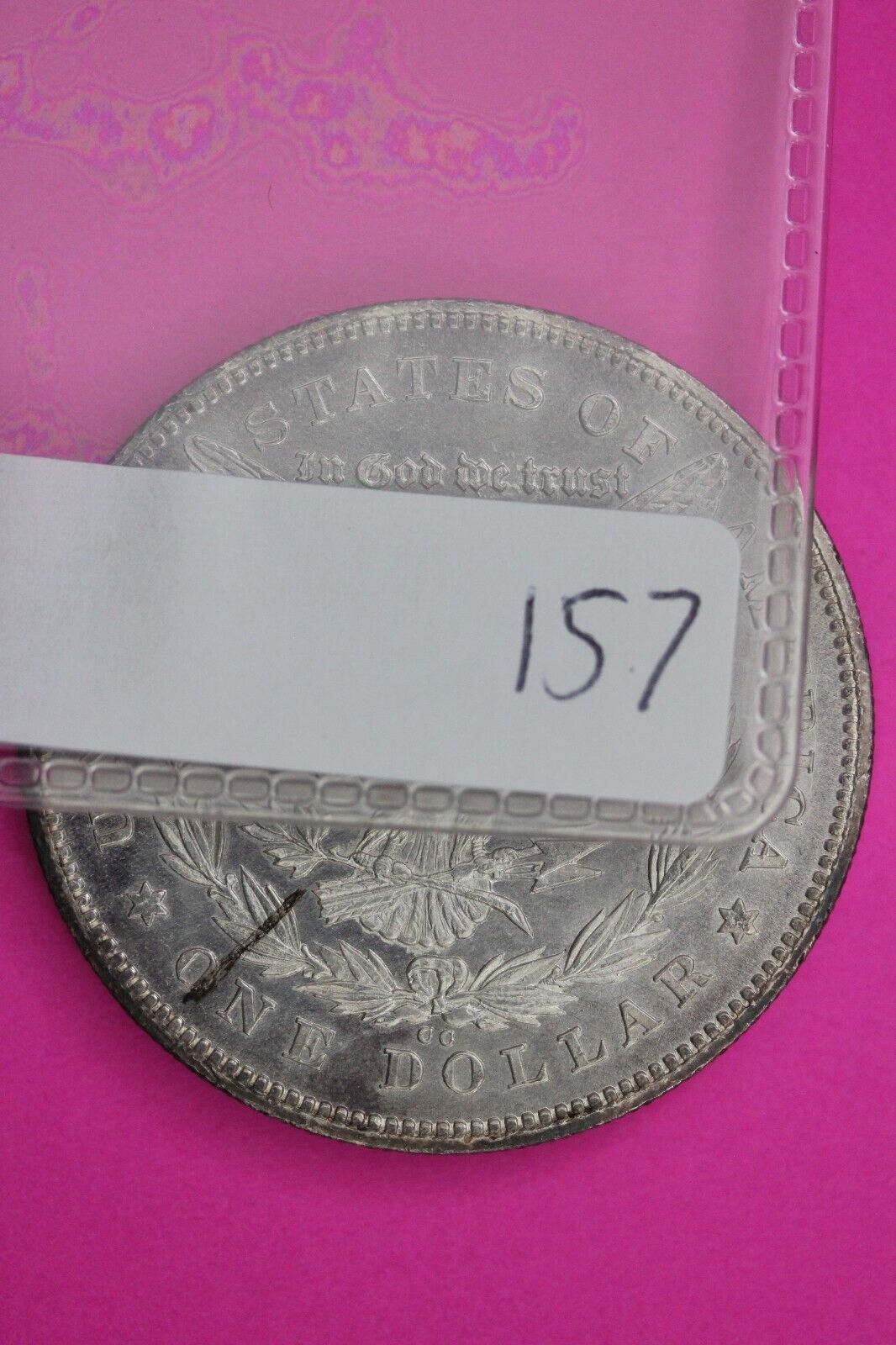 HI Grade Carson City 1878 CC Morgan Liberty Silver Dollar Rare Key Date Coin 157