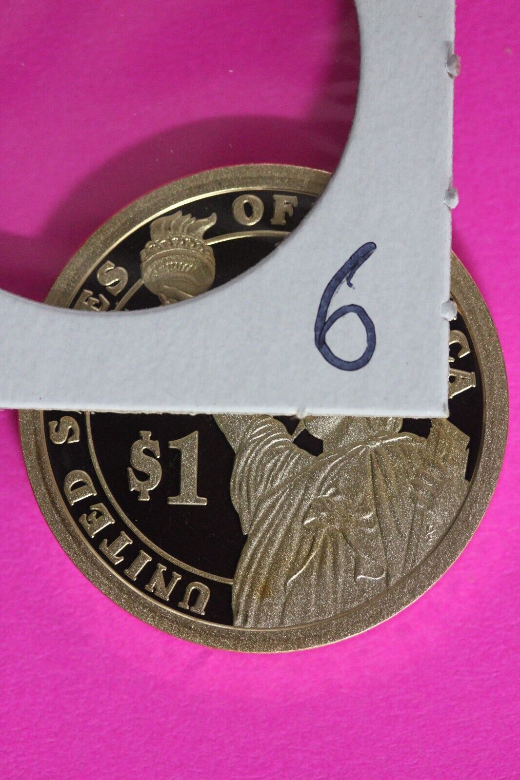 Proof 2012 S Grover Cleveland 1 Presidential Dollar DCAM Exact Coin Shown TOM 06