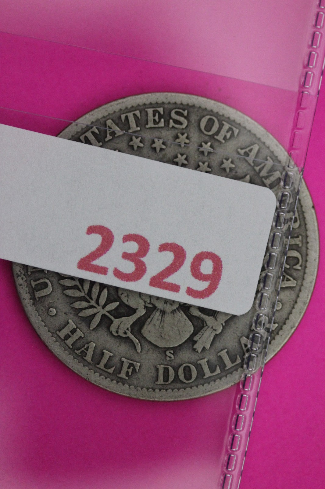 1906 S Barber Liberty Silver Half Dollar Guaranteed Authentic Genuine Coin 2329