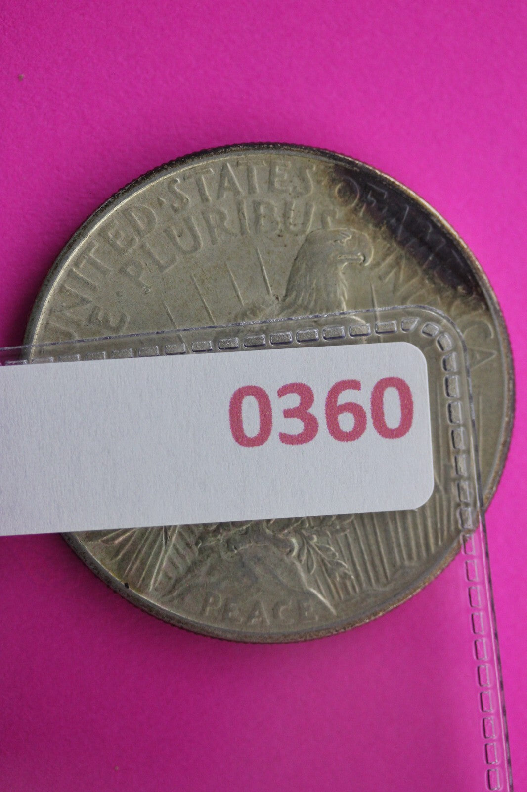 High Grade 1925 S Peace Silver Dollar LIberty Coin Guaranteed Authentic 0360N