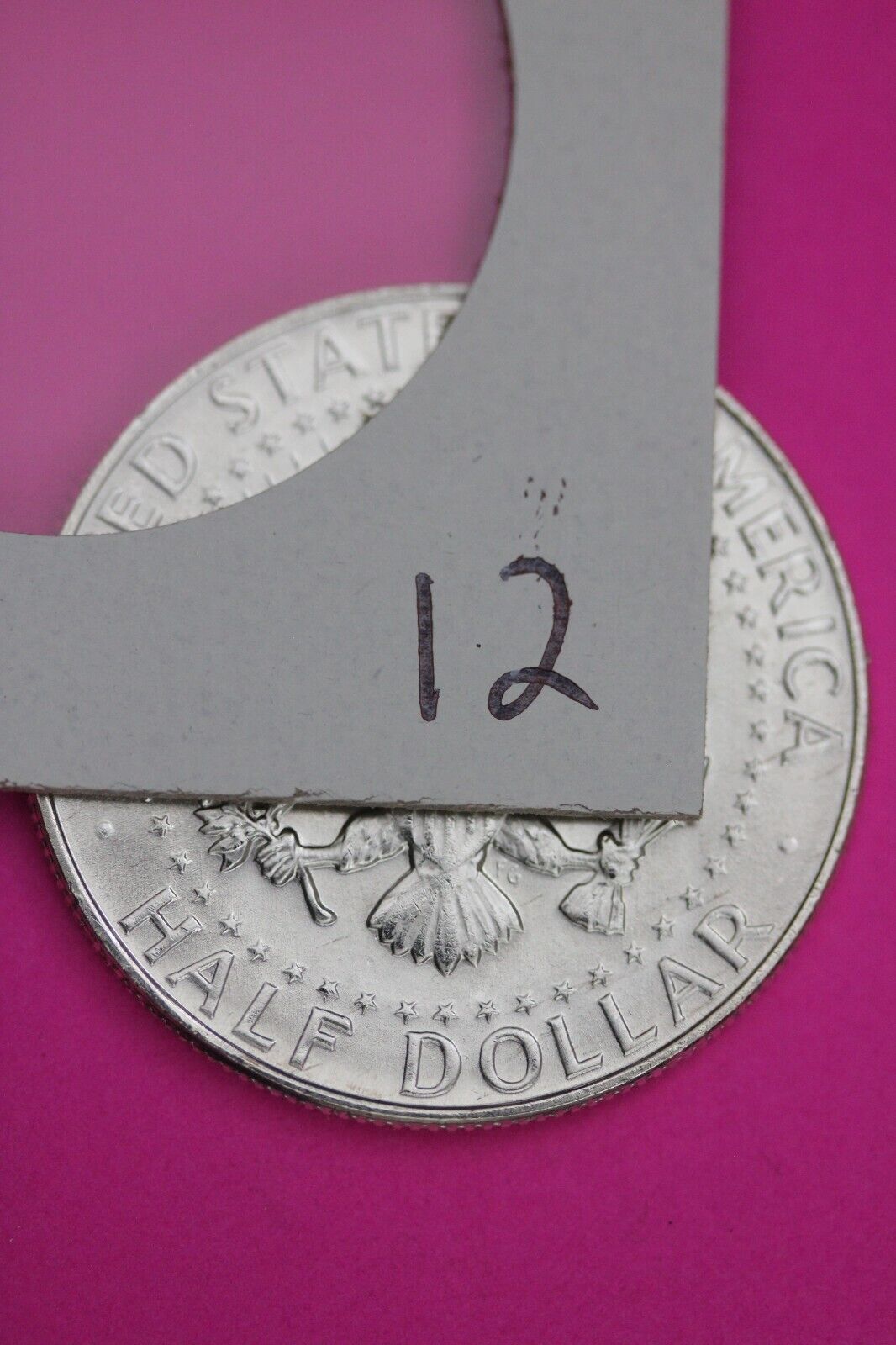 Gem BU 1968 D John F Kennedy Half Dollar 40% Silver Same Coin In Pics TOM 12