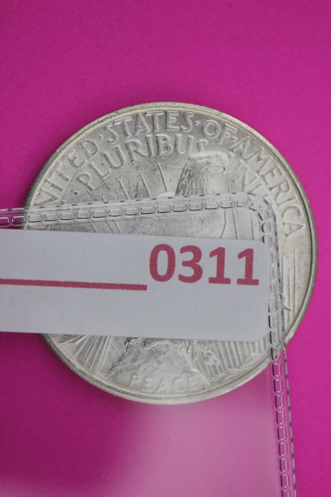 High Grade 1923 D Peace Silver Dollar LIberty Coin Guaranteed Authentic 0311N