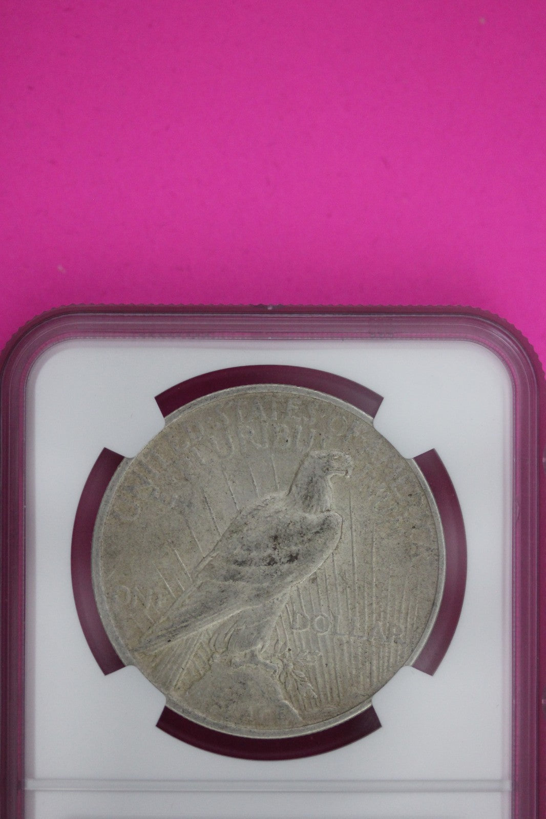 1923 P AU 53 Liberty Peace Silver Dollar NGC Certified Graded Authentic 1186