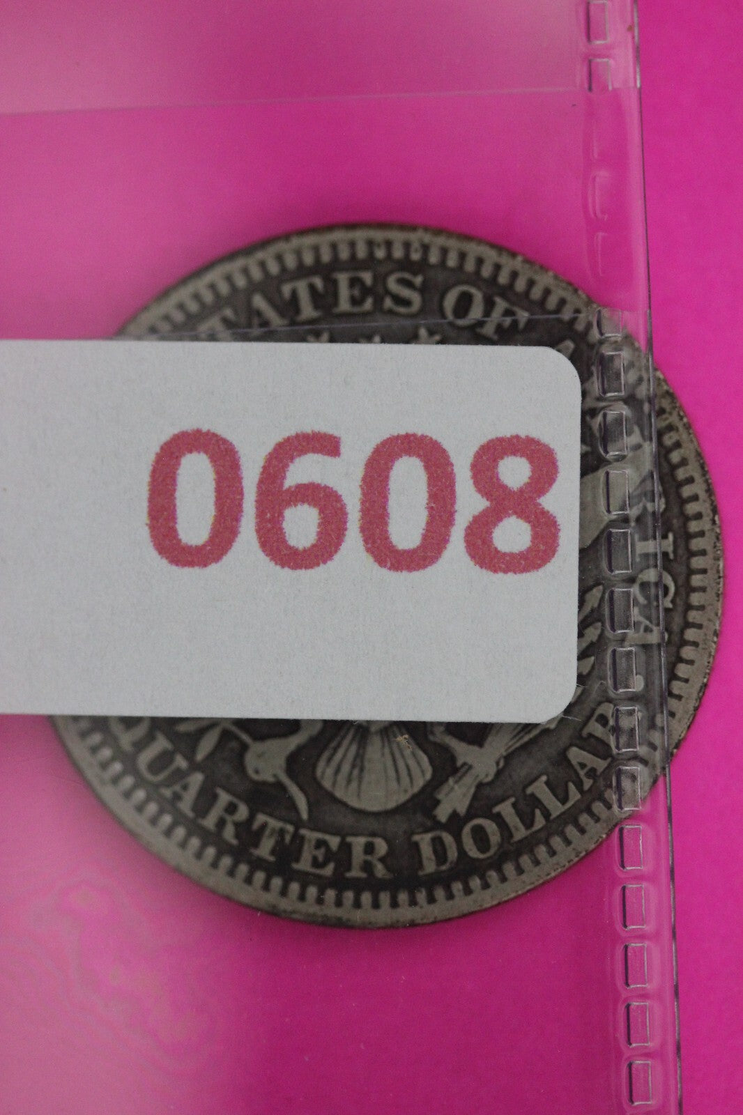 1910 P Barber Liberty Silver Quarter Guaranteed Authentic & Genuine Coin 0608N
