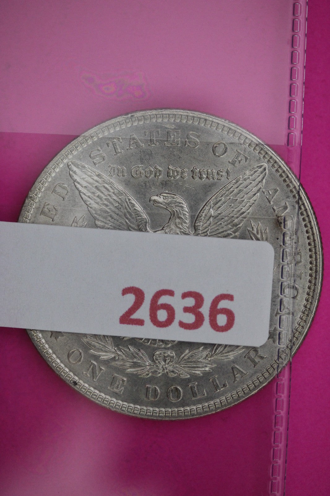 High Grade 1903 P Morgan Lady Liberty Rare Date Silver Dollar Authentic 2636