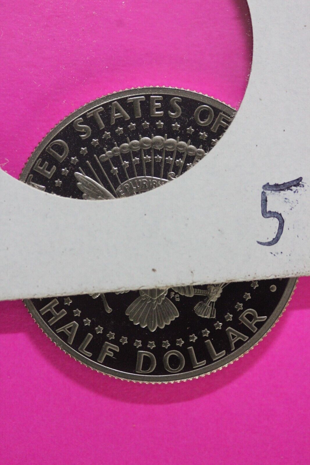 Gem Proof 1995 S Clad Kennedy Half Dollar Deep Cameo Same Coin In Pics TOM 05