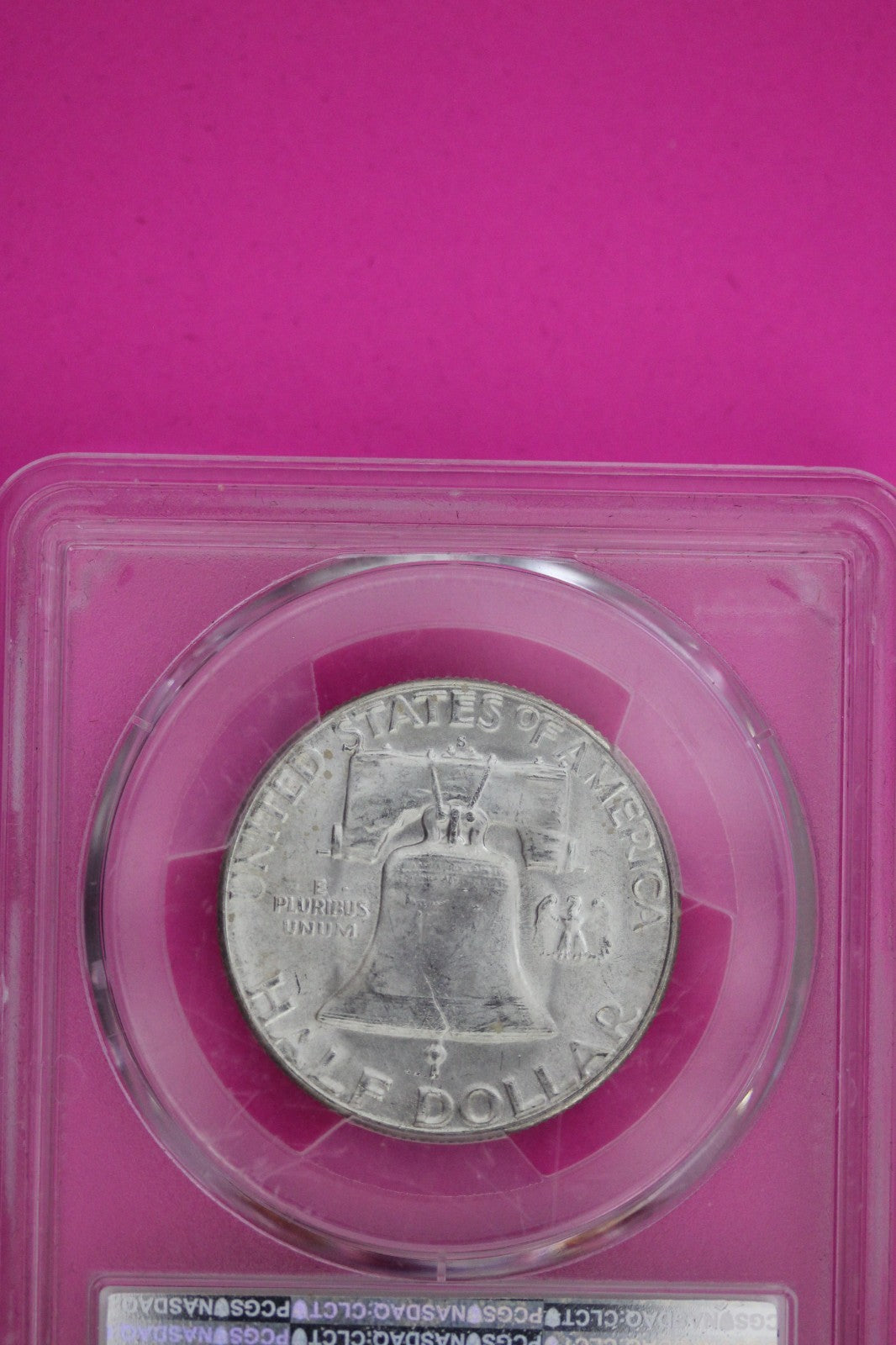 1953 S MS 64 Ben Franklin Silver Half Dollar PCGS Certified Authentic Slab 1190