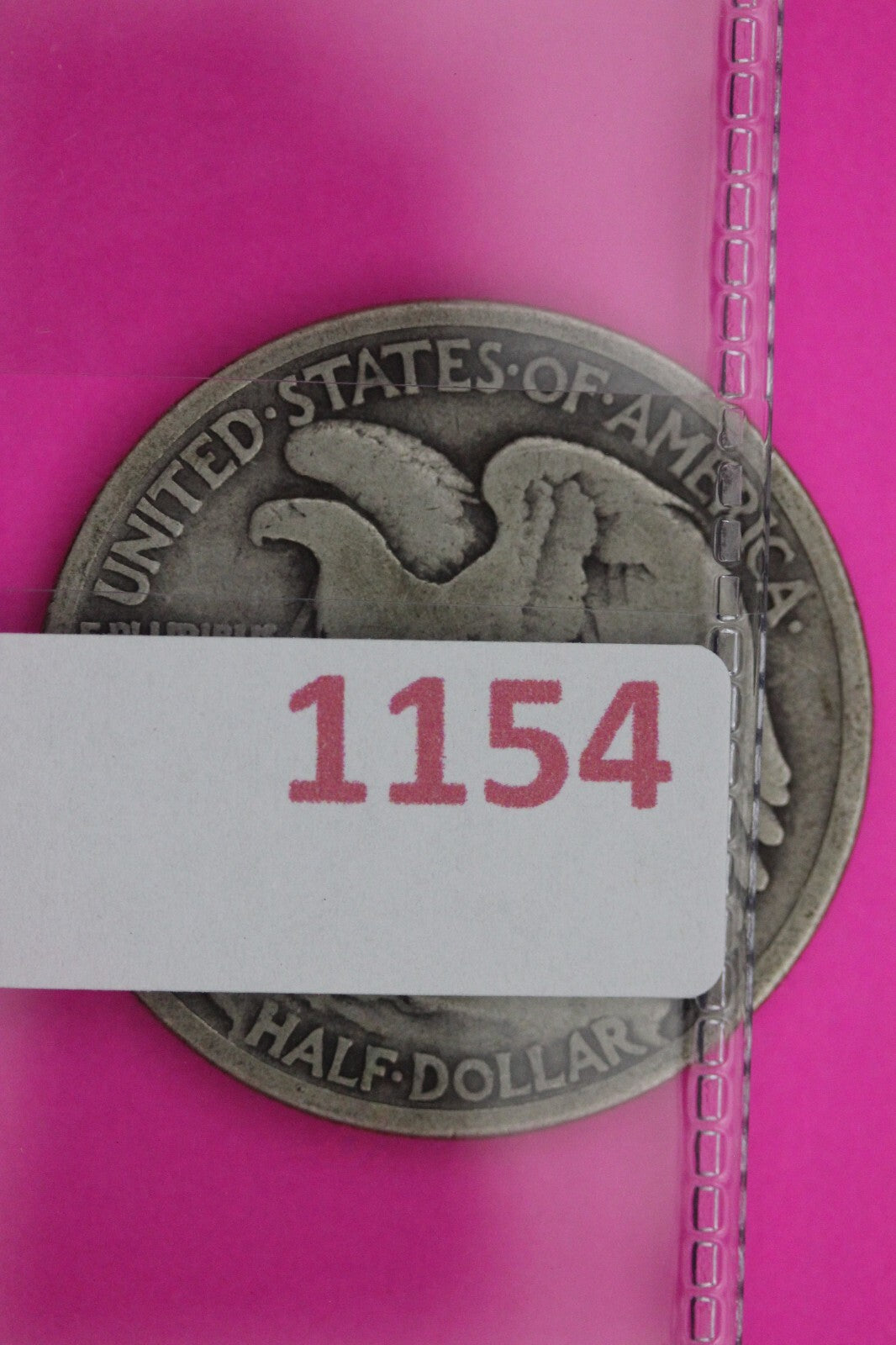 1916 P Walking Liberty Silver Half Dollar Guaranteed Authentic Genuine Coin 1154