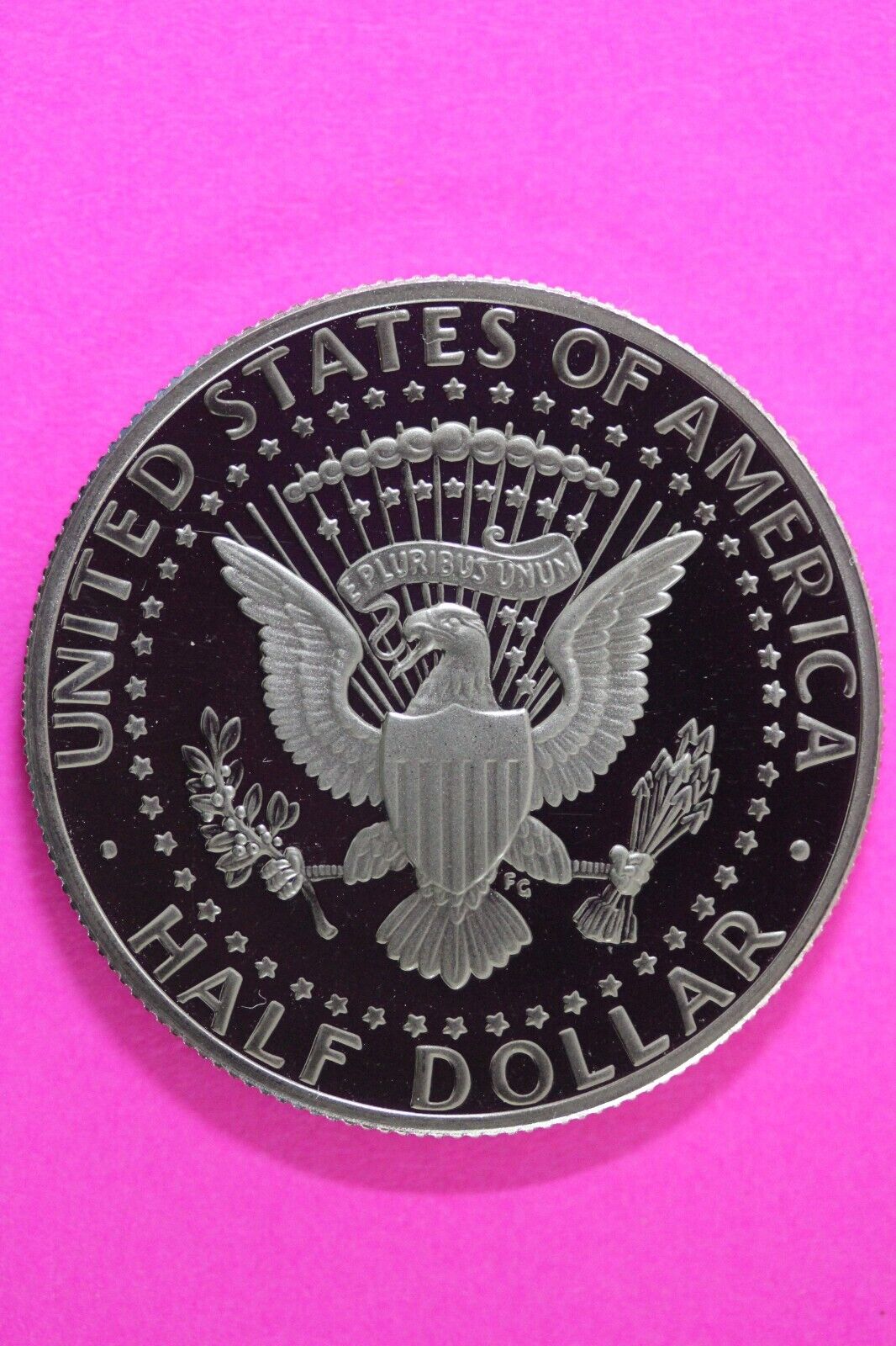 Gem Proof 1995 S Clad Kennedy Half Dollar Deep Cameo Same Coin In Pics TOM 06