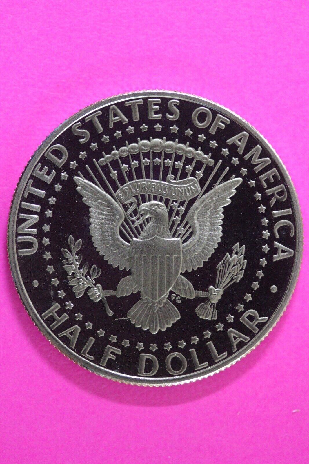 Gem Proof 1995 S Clad Kennedy Half Dollar Deep Cameo Same Coin In Pics TOM 07