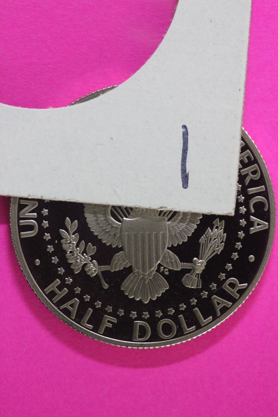 Gem Proof 1995 S Clad Kennedy Half Dollar Deep Cameo Same Coin In Pics TOM 01