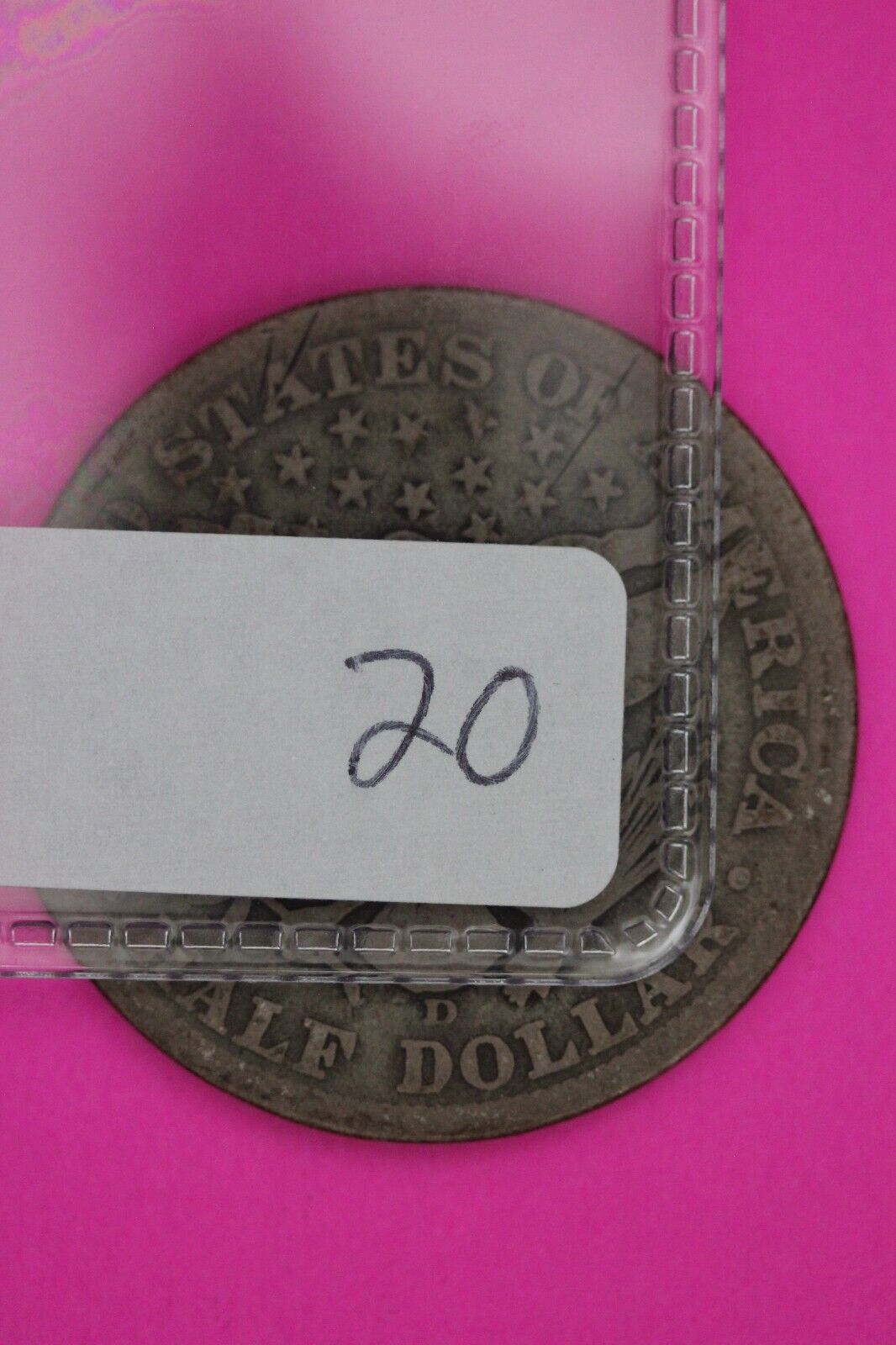 1907 D Barber Liberty Half Dollar Silver Coin You Get The Coin In Pics TOM 20