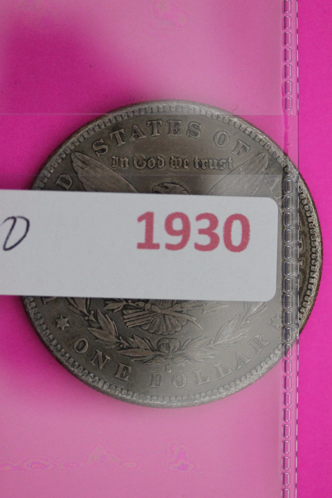 1884 S Morgan Silver Dollar Coin Guaranteed Authentic U.S.A American Seller 1930