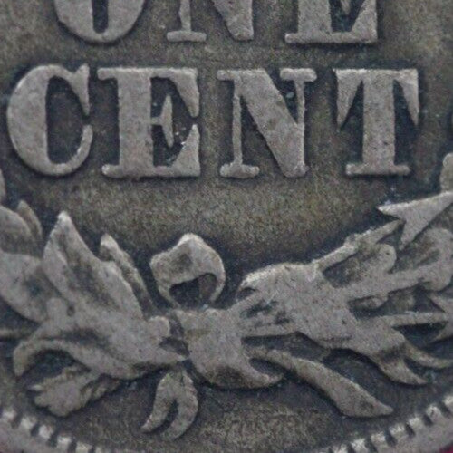 1863 Copper Nickel Indian Head Cent Penny Early Type Coin Exact Coin Pictured 39