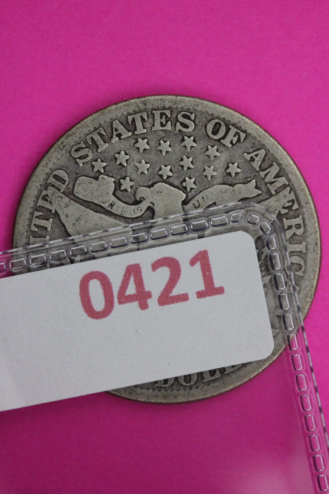 1908 O Barber Liberty Half Dollar Silver Coin Scarce Semi Key Date Genuine 0421N