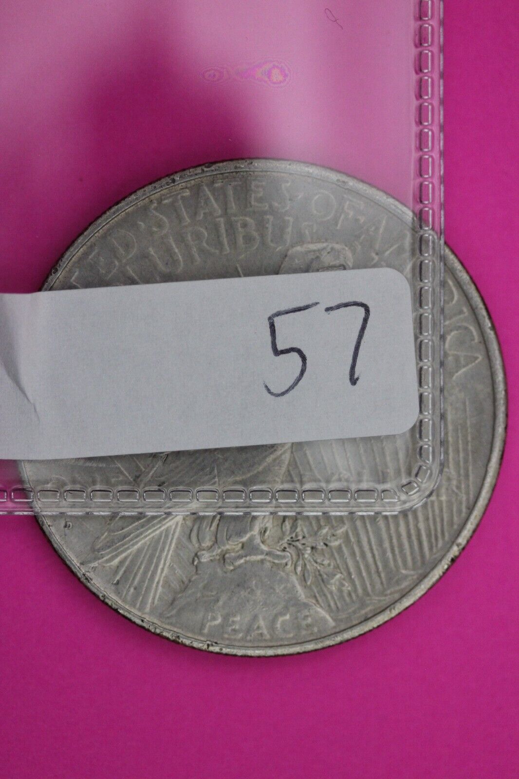 High Grade 1934 D Liberty Peace Silver Dollar Denver Mint Rare Semi Key Date 57