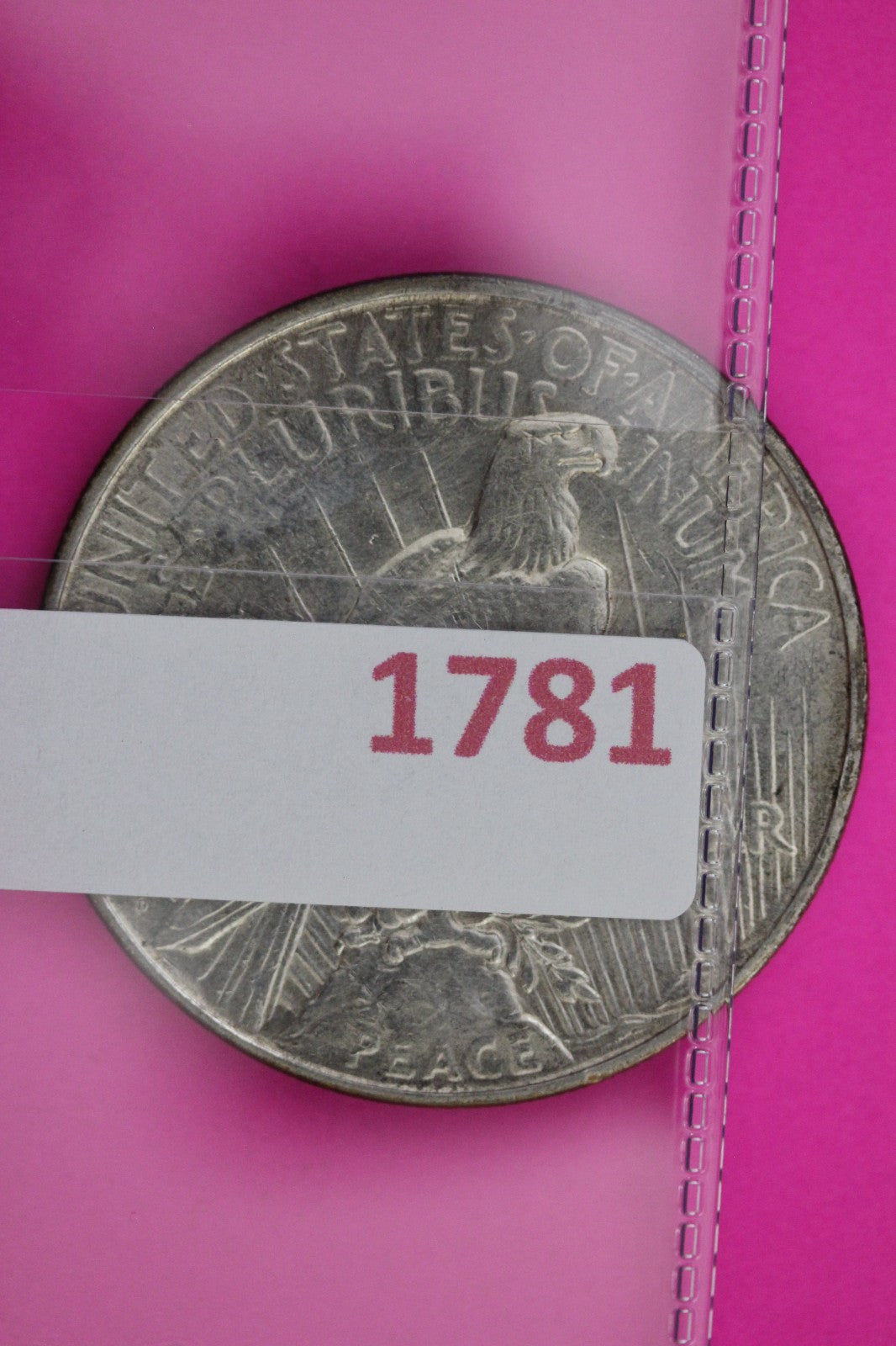 1927 D Peace Lady Liberty Semi Key Date Silver Dollar Guaranteed Authentic 1781