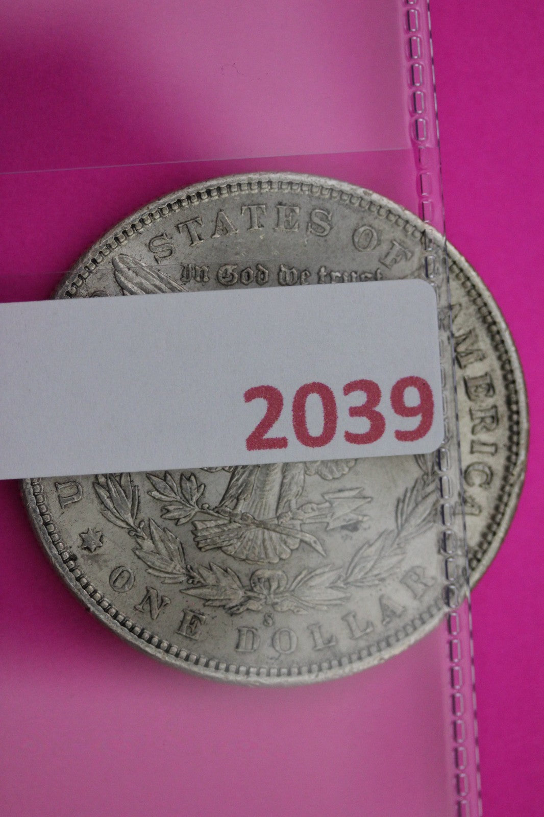 1897 S Morgan Silver Dollar Coin Guaranteed Authentic U.S.A American Seller 2039