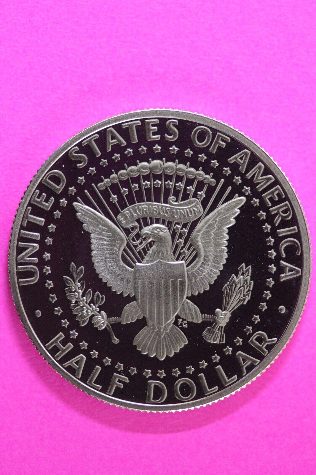 Gem Proof 1995 S Clad Kennedy Half Dollar Deep Cameo Same Coin In Pics TOM 03