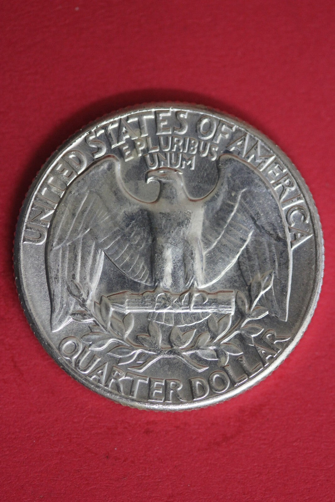 1963 Uncirculated Type B Reverse George Washington Quarter Exact Coin OCE 116