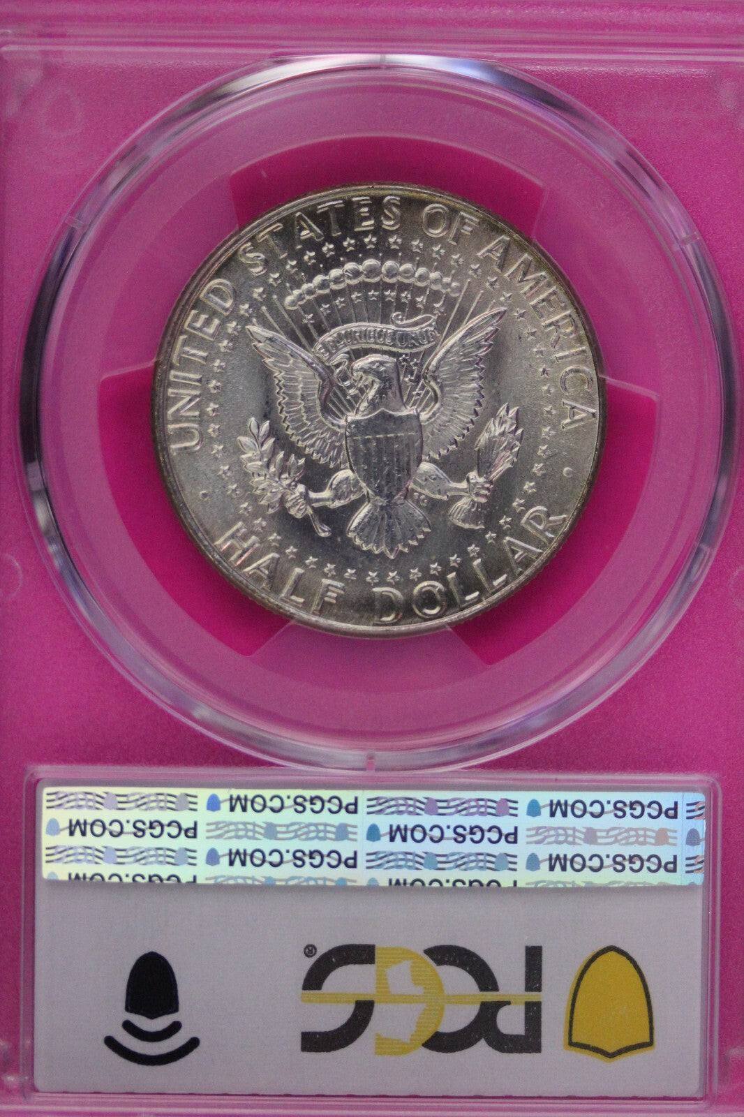 Toned 1964 P Silver MS 65 John F Kennedy Silver Half Dollar PCGS Graded 331
