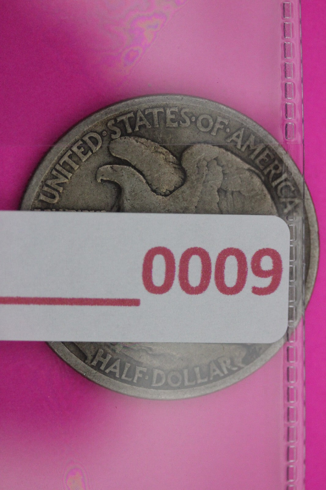 1918 S Walking Liberty Half Dollar Scarce Semi Key Date Silver Walker Coin 0009