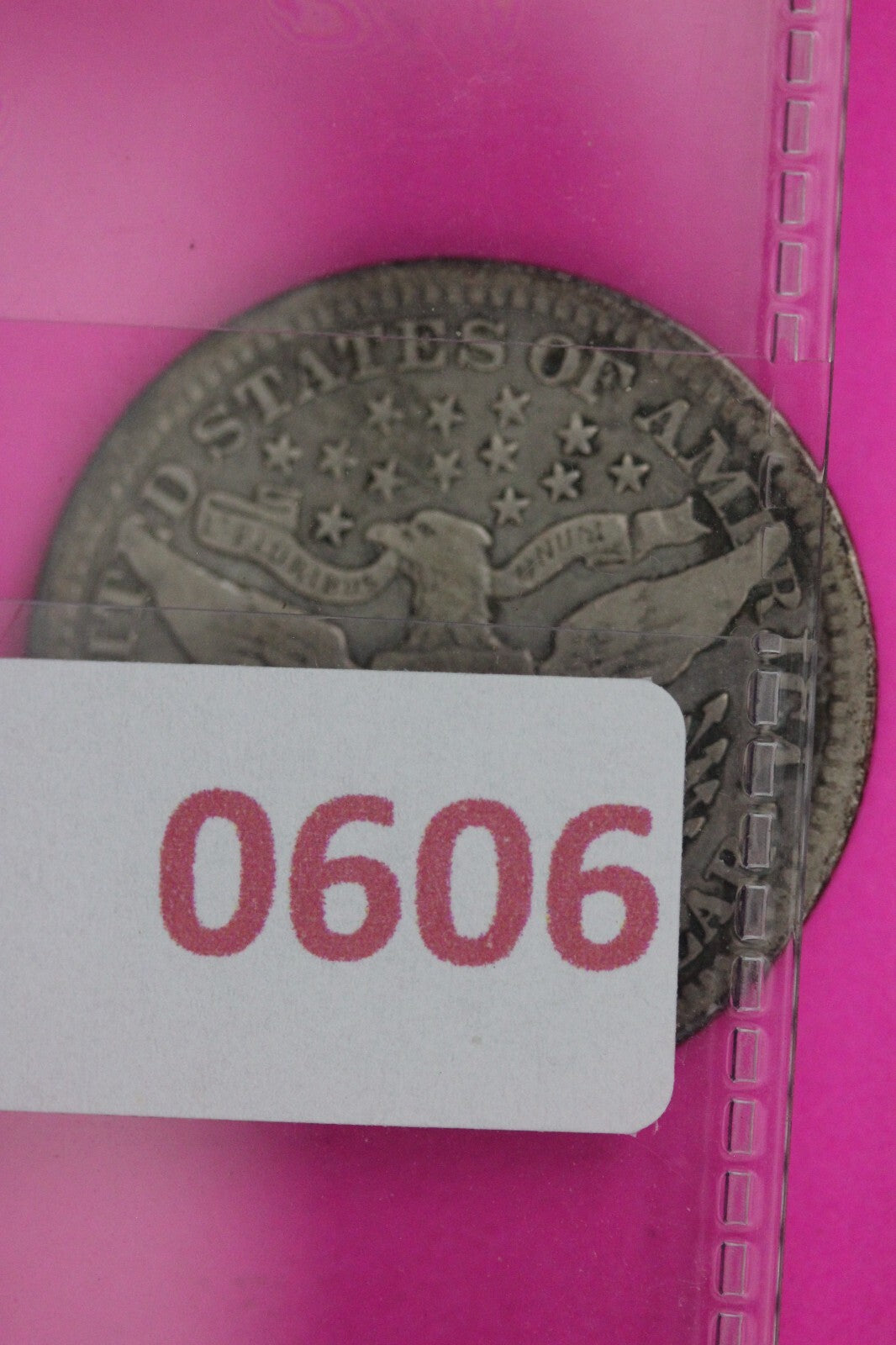 1916 P Barber Liberty Silver Quarter Guaranteed Authentic & Genuine Coin 0606N