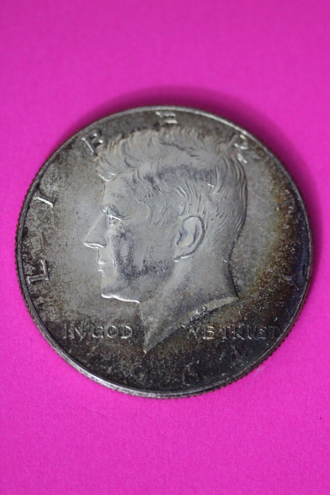 Nicely Toned 1964 P John F Kennedy Silver Half Dollar Exact Gem Coin Shown 14