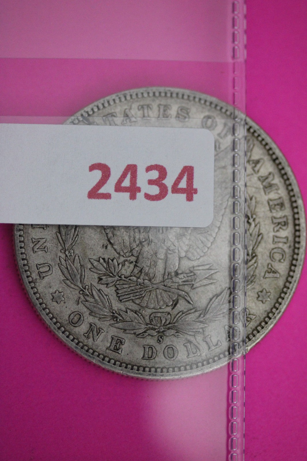 1899 S Morgan Liberty Silver Dollar Guaranteed Authentic & Genuine Coin 2434