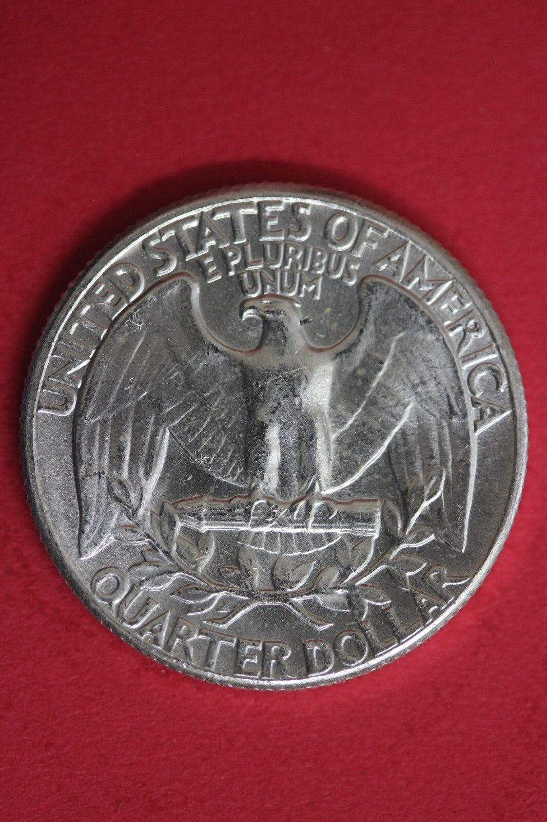 1963 Uncirculated Type B Reverse George Washington Quarter Exact Coin OCE 141