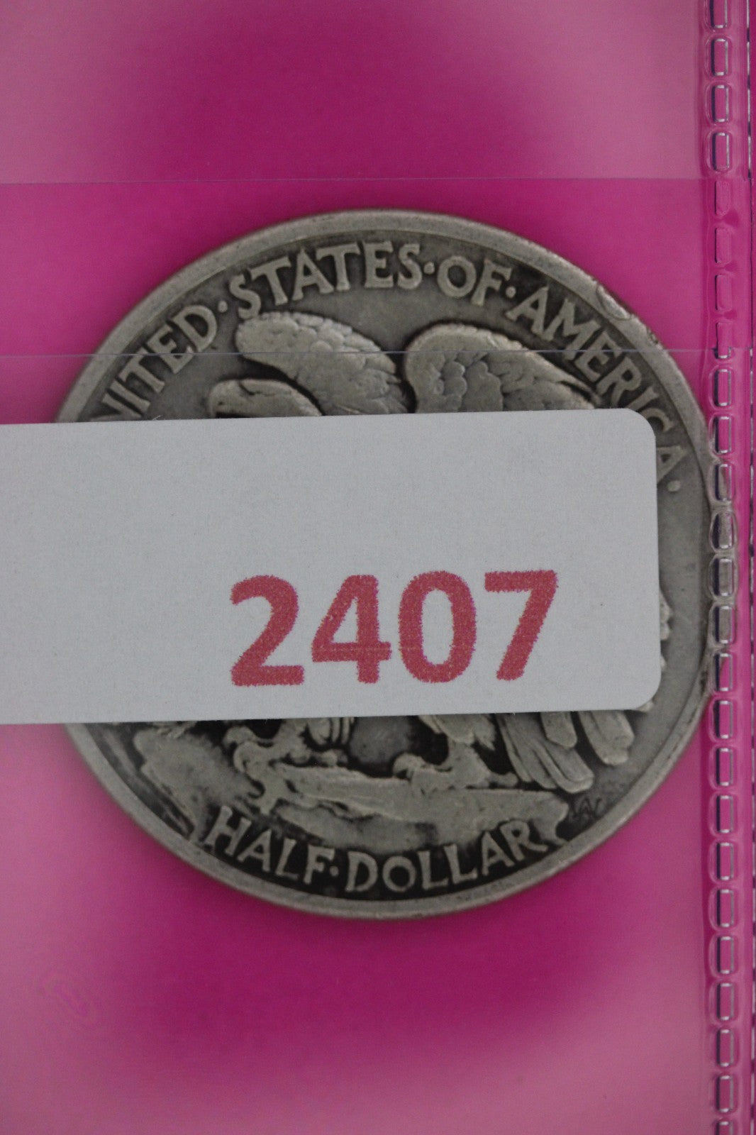 1918 P Walking Liberty Walker Half Dollar Coin Guaranteed Authentic Genuine 2407