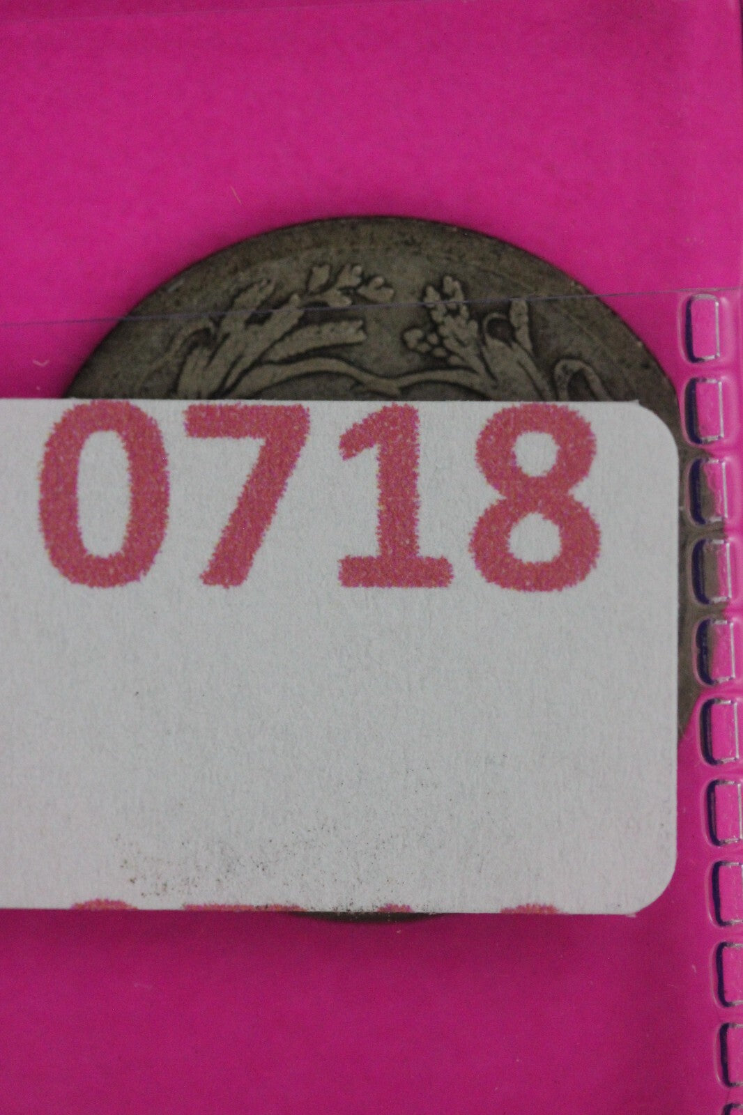 1909 D Barber Liberty Dime Silver Coin Guaranteed Authentic & Genuine 0718N