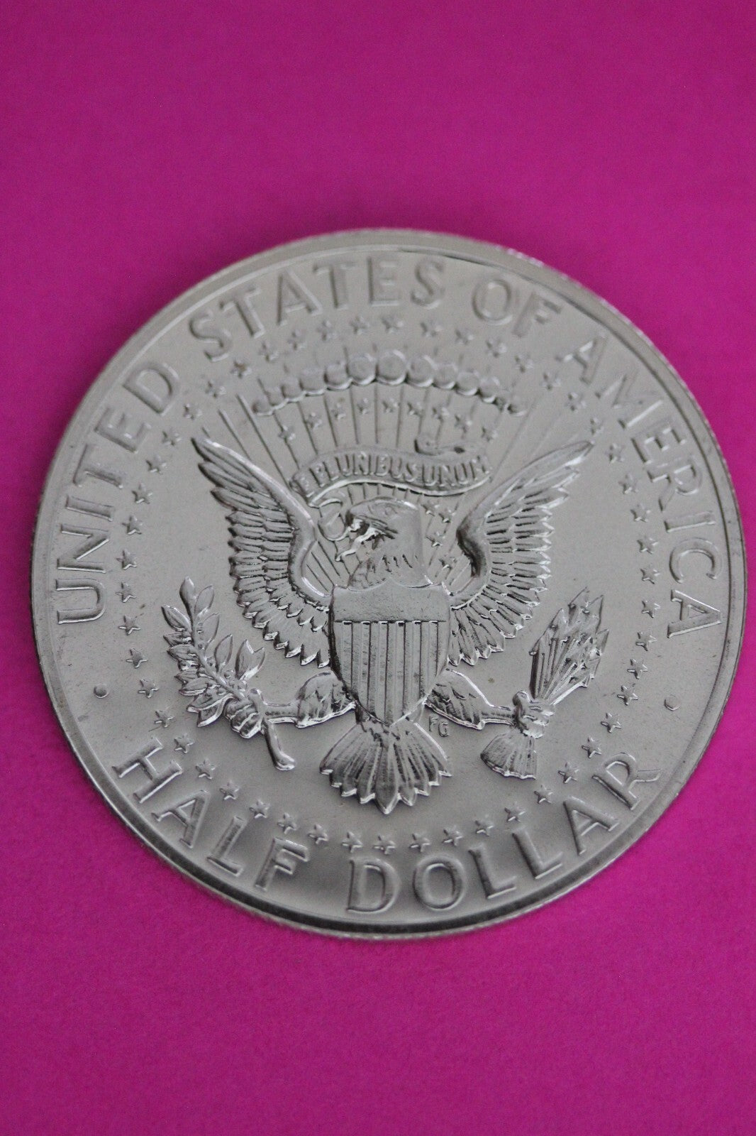 Accented Hair 1964 Proof John F Kennedy Silver Half Dollar Milk Spots N474