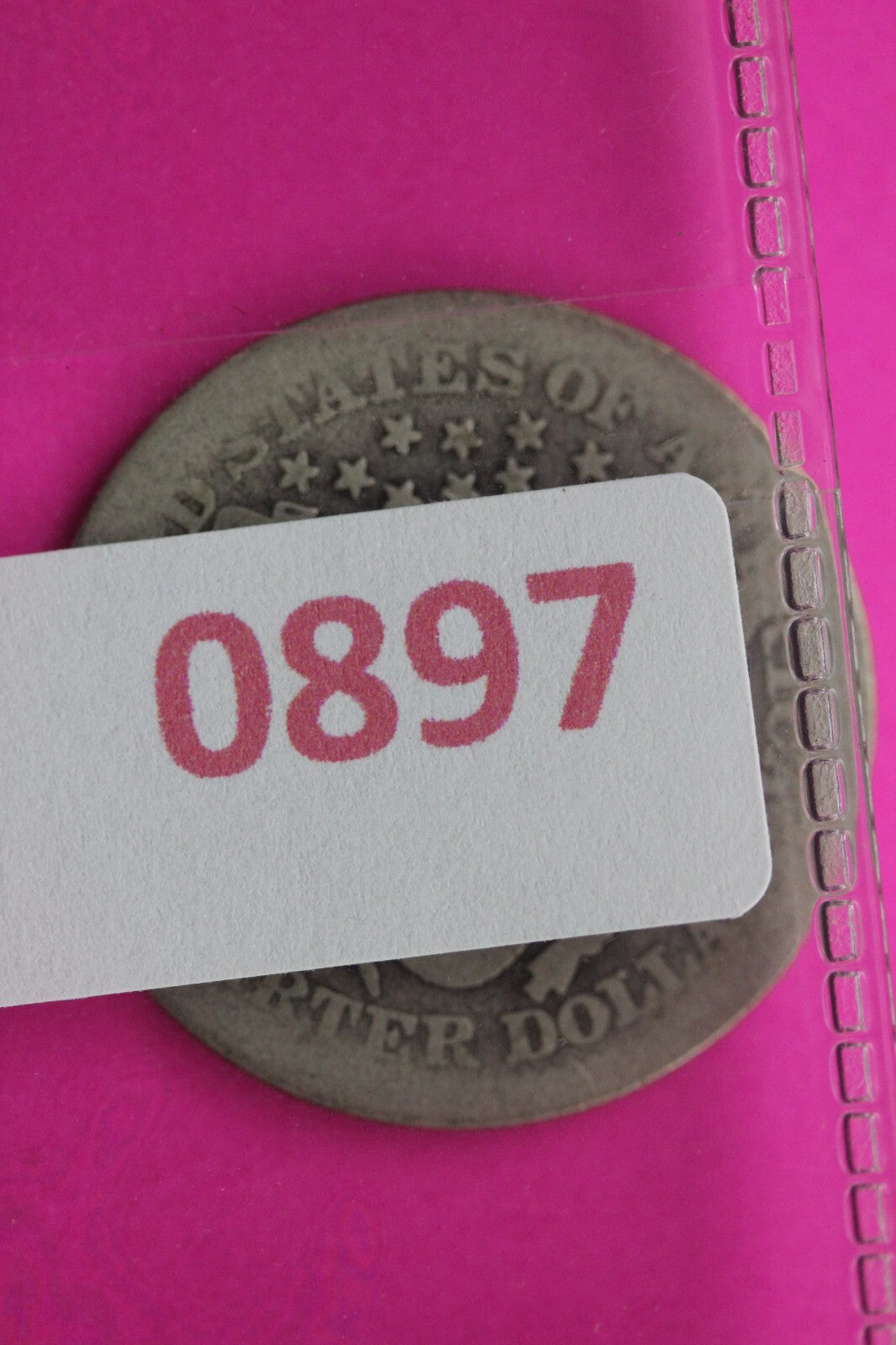 1913 P Barber Liberty Silver Quarter Scarce Guaranteed Authentic Rare Coin 0897