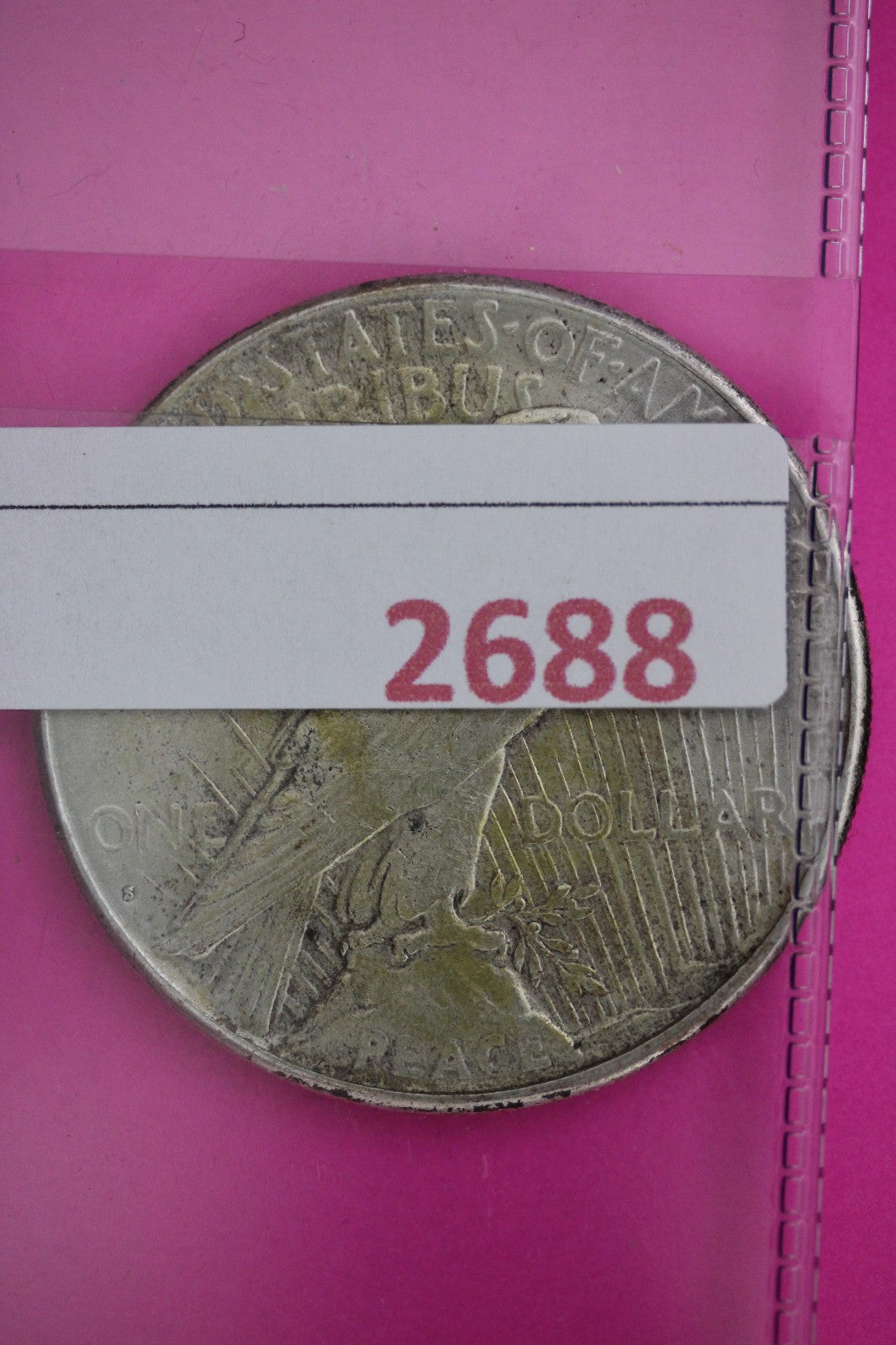 1928 S Peace Lady Liberty Semi Key Date Silver Dollar Guaranteed Authentic 2688