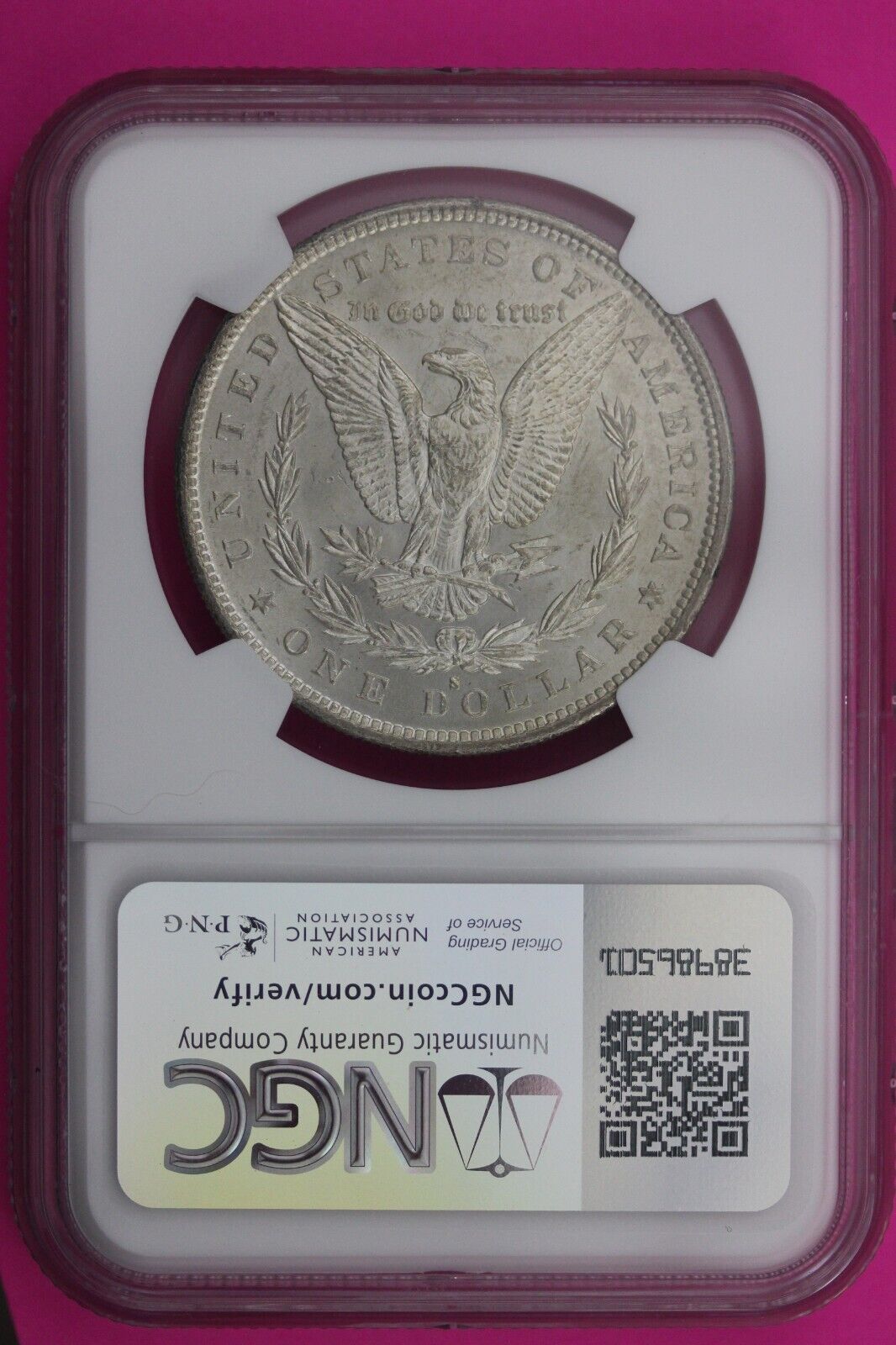 1879 S MS 65 Liberty Morgan Silver Dollar NGC Certified Graded Authentic 675