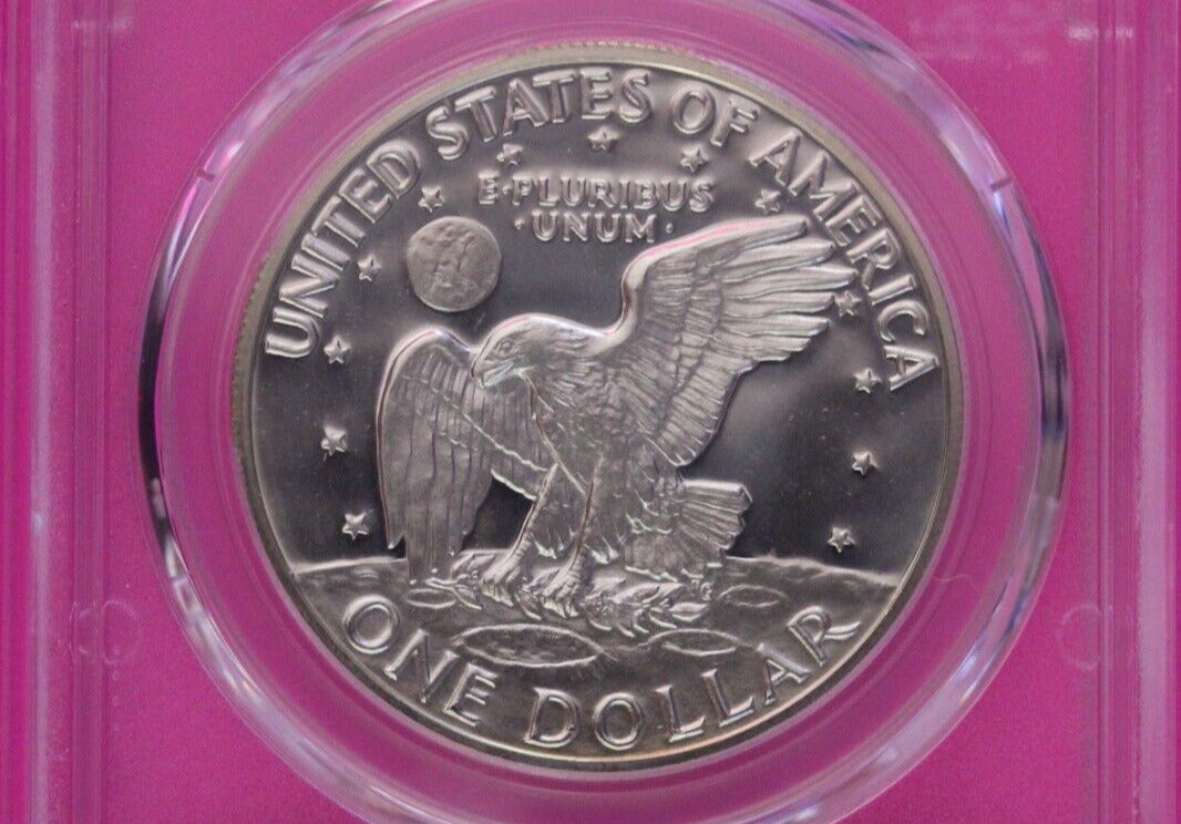 1971 S Silver PR 70 Deep Cameo Ike Eisenhower Dollar PCGS Certified Graded 940