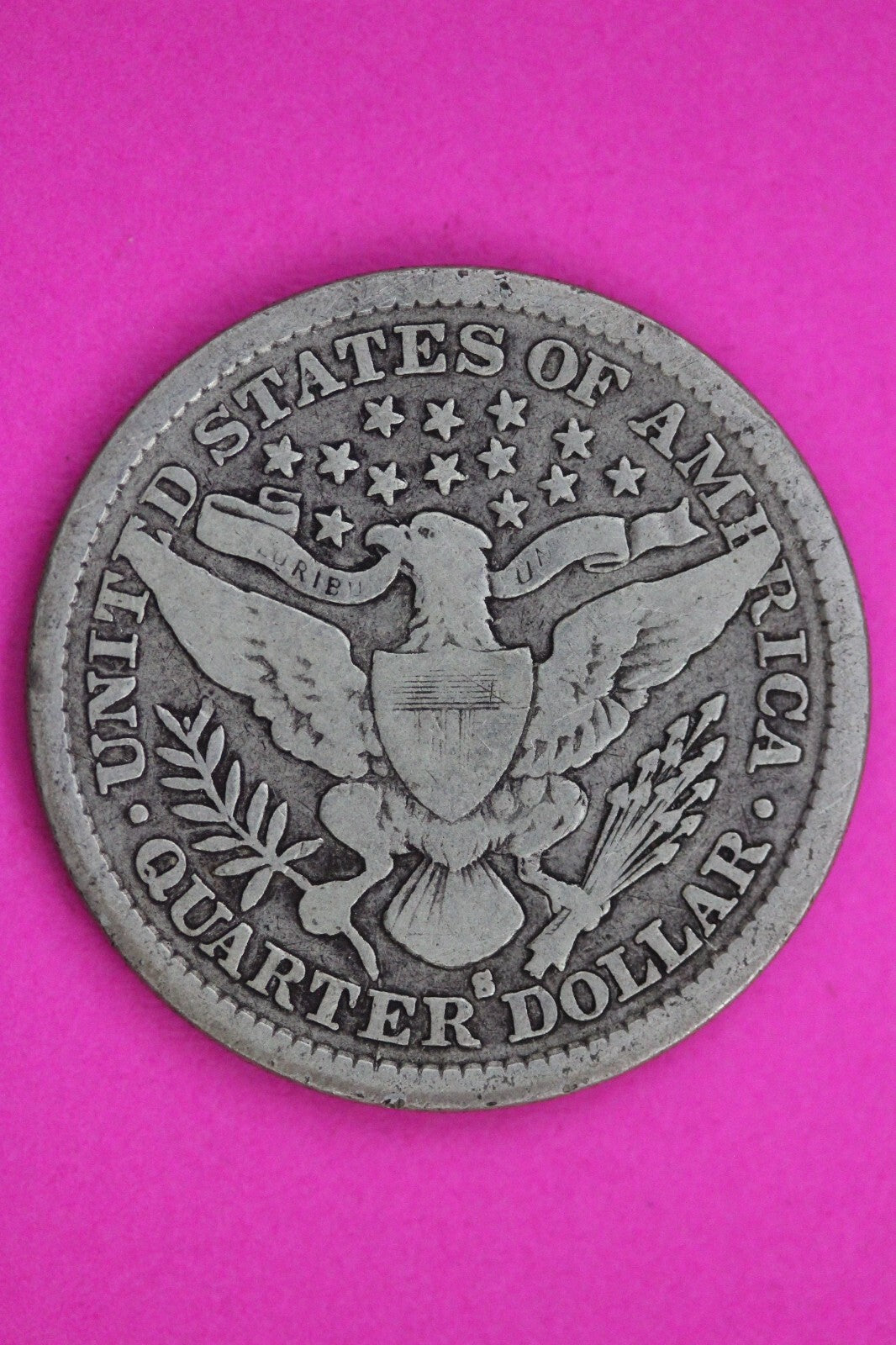 1900 S Barber Liberty Silver Quarter Guaranteed Authentic & Genuine Coin 1209