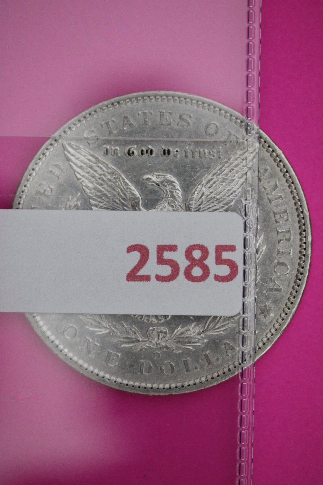 1886 O Morgan Liberty Silver Dollar Guaranteed Authentic & Genuine Coin 2585