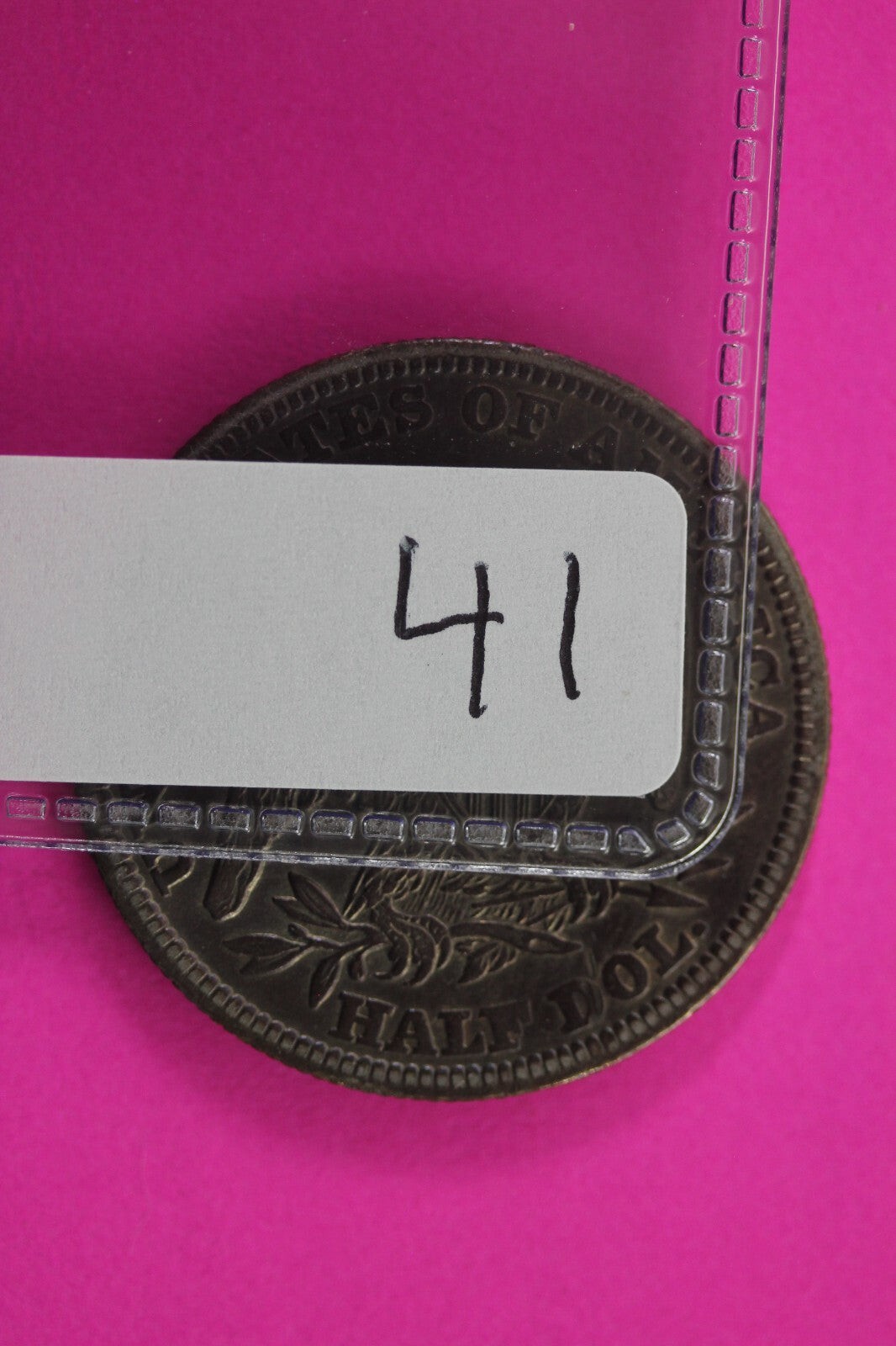 Hi Grade 1839 Capped Bust Half Dollar Exact Coin In Pics Silver Semi Key Date 41